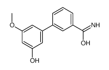 3-(3-hydroxy-5-methoxyphenyl)benzamide结构式