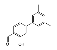 4-(3,5-dimethylphenyl)-2-hydroxybenzaldehyde结构式