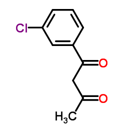 1-(3-氯苯基)丁烷-1,3-二酮结构式