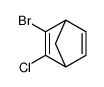 3-bromo-2-chlorobicyclo[2.2.1]hepta-2,5-diene结构式