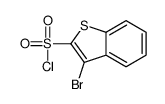 3-bromo-1-benzothiophene-2-sulfonyl chloride结构式