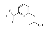 N-(6-(Trifluoromethyl)pyridin-2-yl)acetamide结构式