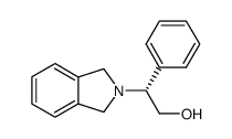 (R)-2-(1,3-Dihydro-isoindol-2-yl)-2-phenyl-ethanol结构式