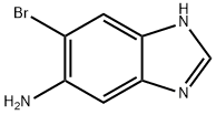 6-Bromo-1H-benzo[d]imidazol-5-amine Structure