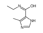 1H-Imidazole-4-carboxamide,N-ethyl-5-methyl-(9CI) structure