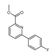 Methyl 6-(4-fluorophenyl)picolinate structure