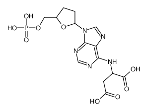 2',3'-dideoxyadenylosuccinate Structure
