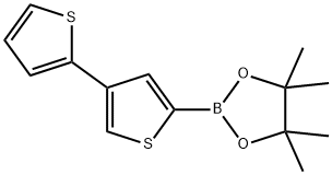 4-(2-Thienyl)thiophene-2-boronic acid pinacol ester structure