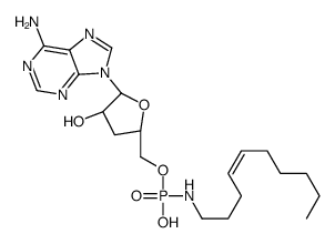 adenosine 3',5'-cyclic decylphosphoramidate structure
