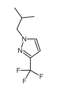 1-异丁基-3-(三氟甲基)-1H-吡唑结构式