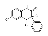 3,6-Dichloro-3-phenyl-1H-quinoline-2,4-dione结构式