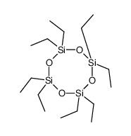 2,2,4,4,6,6,8,8-octaethyl-1,3,5,7,2,4,6,8-tetraoxatetrasilocane结构式