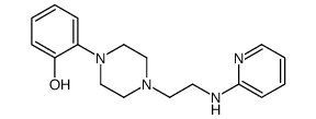 2-{4-[2-(2-Pyridinylamino)ethyl]-1-piperazinyl}phenol结构式