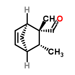 Bicyclo[2.2.1]hept-5-ene-2-carboxaldehyde, 2,3-dimethyl-, (1S,2R,3R,4R)- (9CI) structure