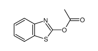 2-Benzothiazolol,acetate(ester)(8CI) structure