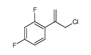 1-(3-chloroprop-1-en-2-yl)-2,4-difluorobenzene结构式