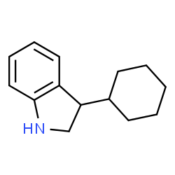 3-环己基吲哚啉结构式