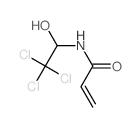 2-Propenamide,N-(2,2,2-trichloro-1-hydroxyethyl)- Structure