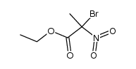 2-bromo-2-nitro-propionic acid ethyl ester Structure
