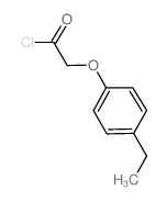 2-(4-ethylphenoxy)acetyl chloride Structure