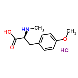 N-Me-Tyr(Me)-OH·HCl structure