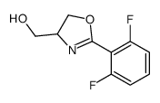 [2-(2,6-difluorophenyl)-4,5-dihydro-1,3-oxazol-4-yl]methanol结构式
