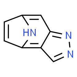 4,7-Iminocycloheptapyrazole(9CI)结构式