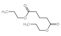 Pentanedioic acid,1,5-dipropyl ester结构式