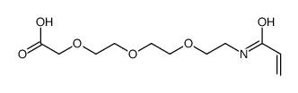 2-[2-[2-[2-(prop-2-enoylamino)ethoxy]ethoxy]ethoxy]acetic acid结构式