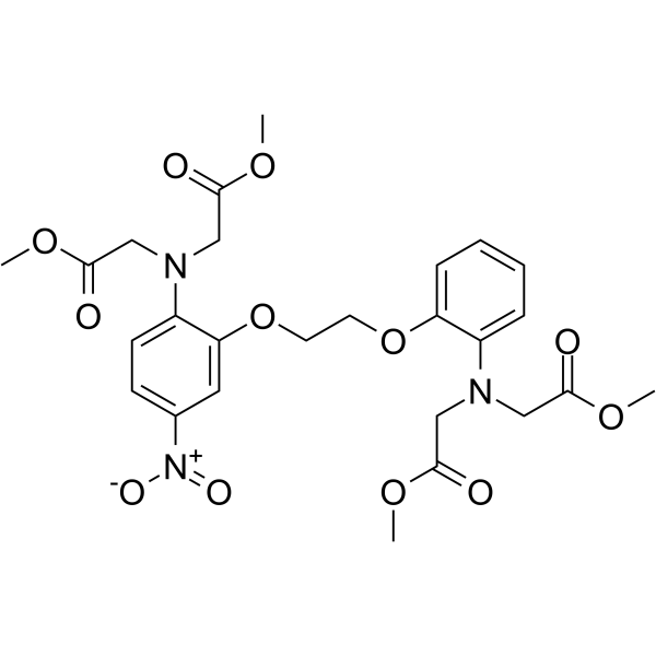 5-Nitro BAPTA tetramethyl ester structure