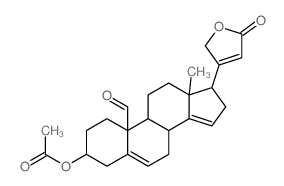 Carda-5,14,20(22)-trienolide, 3b-hydroxy-19-oxo-,acetate (8CI) picture