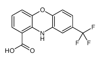 10H-Phenoxazine-1-carboxylic acid,8-(trifluoromethyl)-结构式