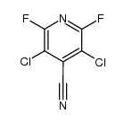 3,5-dichloro-2,6-difluoroisonicotinonitrile结构式
