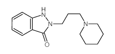 2-[3-(1-piperidyl)propyl]-1H-indazol-3-one结构式