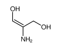 2-aminoprop-1-ene-1,3-diol结构式
