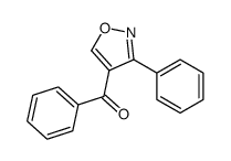 phenyl-(3-phenyl-1,2-oxazol-4-yl)methanone结构式