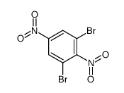 1,3-dibromo-2,5-dinitrobenzene structure