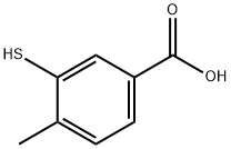 3-Mercapto-4-methylbenzoic acid Structure