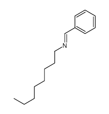 N-octyl-1-phenylmethanimine Structure