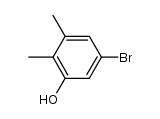 5-bromo-2,3-dimethylphenol结构式
