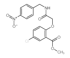 methyl 5-chloro-2-[(4-nitrophenyl)methylcarbamoylmethoxy]benzoate picture