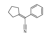 2-cyclopentylidene-2-phenylacetonitrile Structure