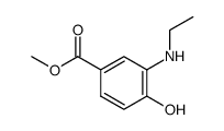 Benzoic acid, 3-(ethylamino)-4-hydroxy-, methyl ester (9CI)结构式