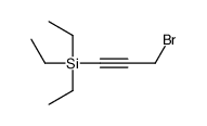 3-BROMO-1-(TRIETHYLSILYL)-1-PROPYNE结构式