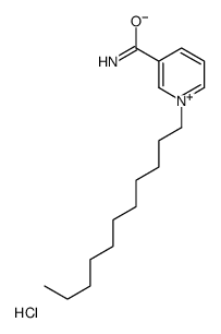 1-undecylpyridin-1-ium-3-carboxamide,chloride Structure
