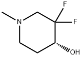 (R)-3,3-difluoro-1-methylpiperidin-4-ol Structure