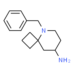 5-苄基-5-氮杂螺[3.5]壬烷-8-胺结构式