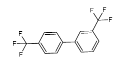 3,4'-bis-(trifluoromethyl)-biphenyl Structure