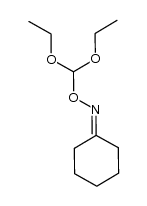 cyclohexanone O-diethoxymethyloxime结构式