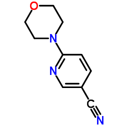 6-(4-吗啉基)-3-吡啶甲腈结构式